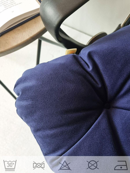 Изображение товара Подушка на стул MATEX Loca / 61-823 (темно-синий)