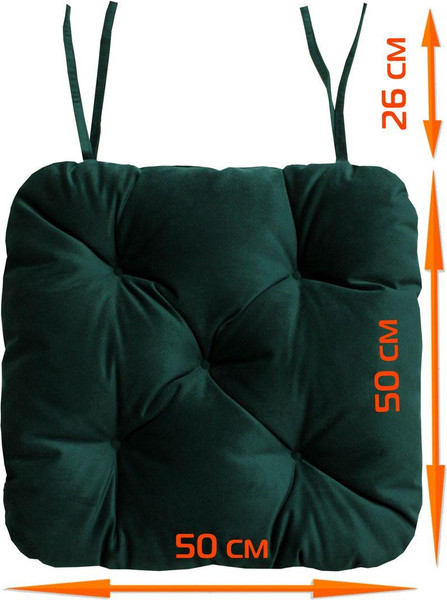 Изображение товара Подушка на стул MATEX Loca / 61-830 (зеленый)