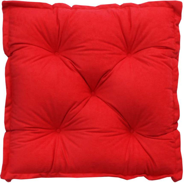 Изображение товара Подушка на стул MATEX Velours 2D / 51-190 (ярко-красный)