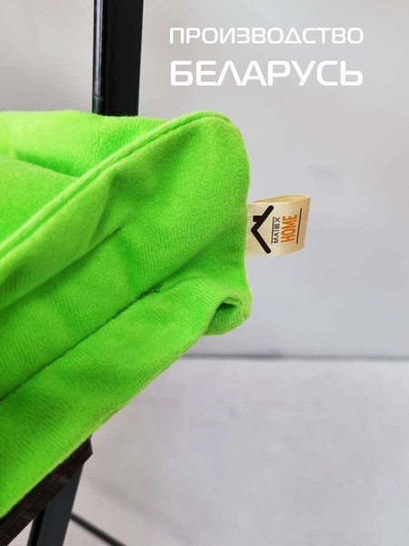 Изображение товара Подушка на стул MATEX Velours 2D / 51-213 (салатовый)