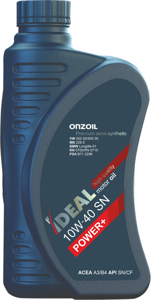 Изображение товара Моторное масло Onzoil Ideal 10W40 SN / 210409 (900мл)