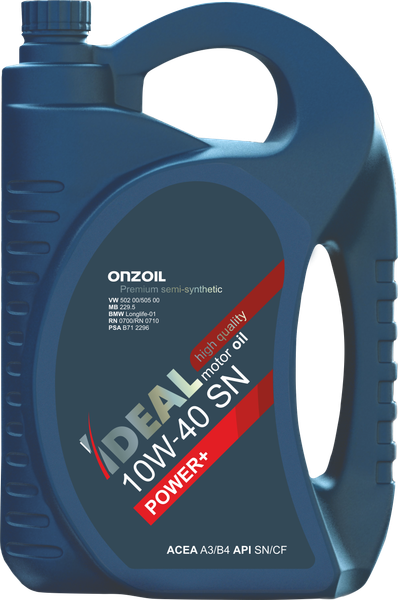 Изображение товара Моторное масло Onzoil Ideal 10W40 SN / 210410 (4.5л)