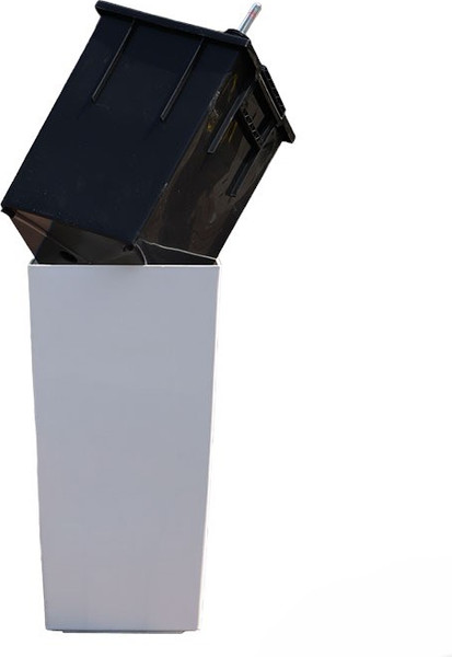 Изображение товара Кашпо BOTANICA Quadro 22x41см (автополив с индикатором)