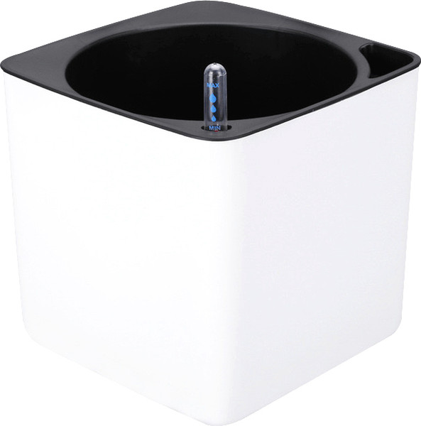 Изображение товара Кашпо BOTANICA Quadro автополив с индикатором (20x19.8см, белый)