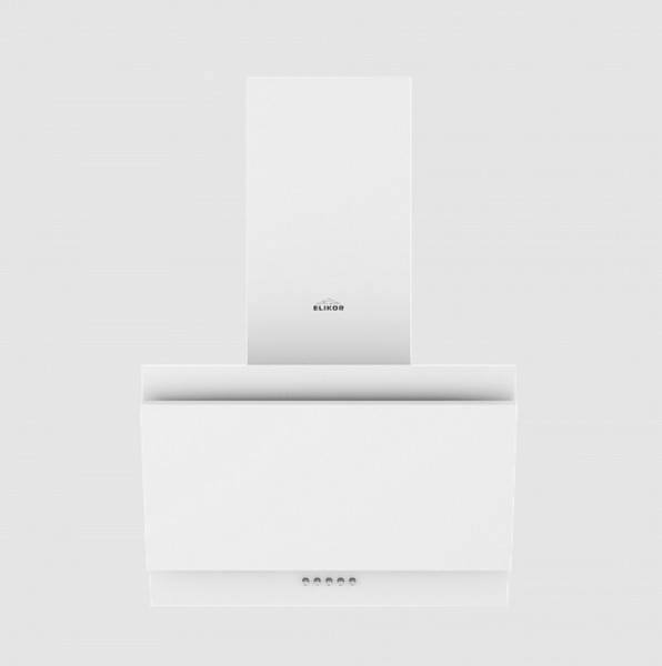 Изображение товара Вытяжка наклонная Elikor Титан 50П-430-К3Д / 266393 (белый)