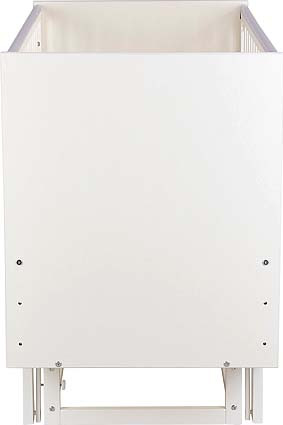 Изображение товара Детская кроватка Polini Kids Simple 342 с маятником / 0003168-04 (белый)