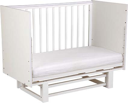 Изображение товара Детская кроватка Polini Kids Simple 342 с маятником / 0003168-04 (белый)