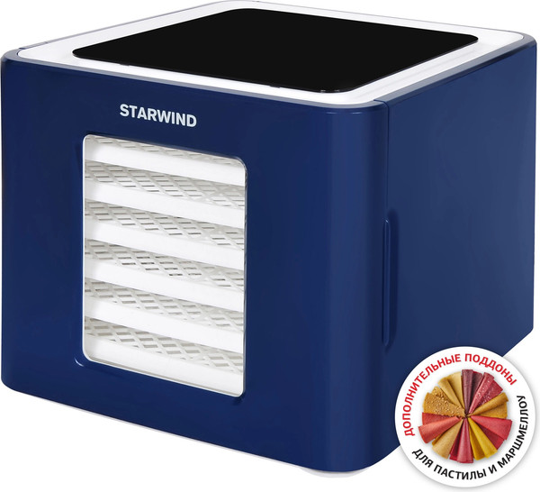 Изображение товара Сушилка для овощей и фруктов StarWind FD9534 (синий)