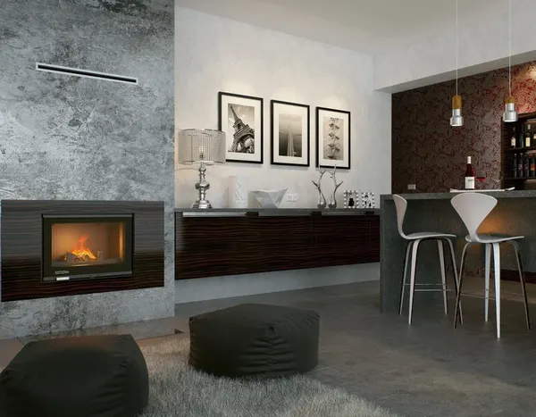 Изображение товара Решетка вентиляционная для камина Nordflam 90x600 (белый)