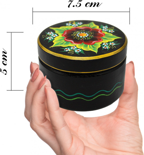 Изображение товара Шкатулка Брестская Фабрика Сувениров С цветочным узором / SB07