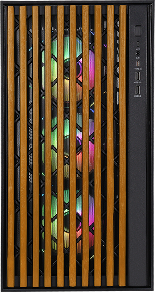 Изображение товара Корпус для компьютера Formula TimberLine T0 (черный)