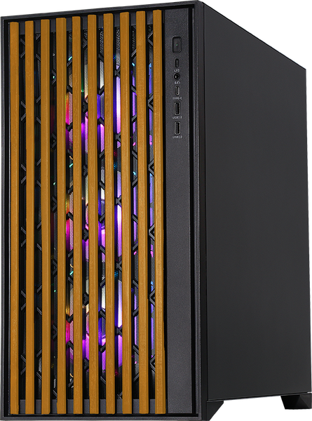 Изображение товара Корпус для компьютера Formula TimberLine T0 (черный)