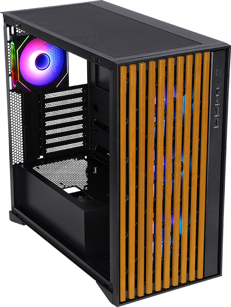 Изображение товара Корпус для компьютера Formula TimberLine T0 (черный)