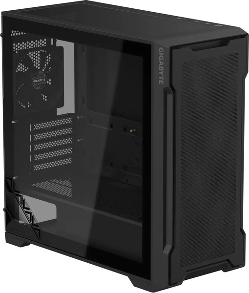 Изображение товара Корпус для компьютера Gigabyte C102B GB-C102G / 28300-C102B-2CRR (черный, без БП)