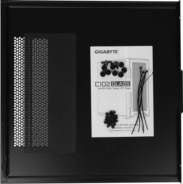 Изображение товара Корпус для компьютера Gigabyte C102B GB-C102G / 28300-C102B-2CRR (черный, без БП)