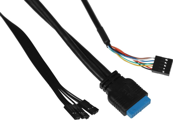 Изображение товара Корпус для компьютера Gigabyte C102B GB-C102G / 28300-C102B-2CRR (черный, без БП)