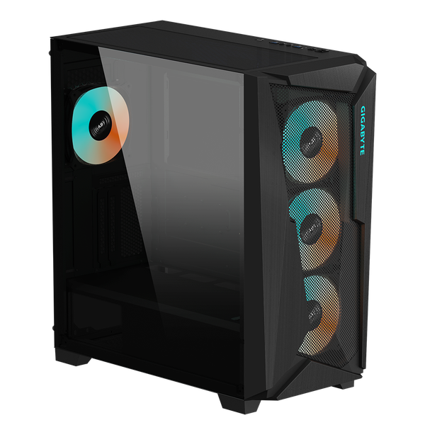 Изображение товара Корпус для компьютера Gigabyte C301G / 28300-GC301B-1CKR (черный, без БП)