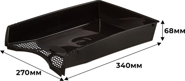 Изображение товара Лоток для бумаг Attache 733175 (черный)