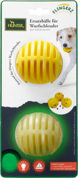 Изображение товара Набор игрушек для собак HUNTER Flingerz Replacement Set / 69518 (2шт)