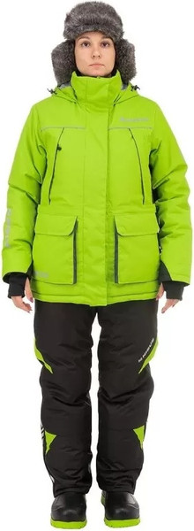 Изображение товара Костюм для охоты и рыбалки Nisus Зимний Mira 5/5 К Шелтер до -40С / T-M-XL-50-170-L (XL, лайм/черный)