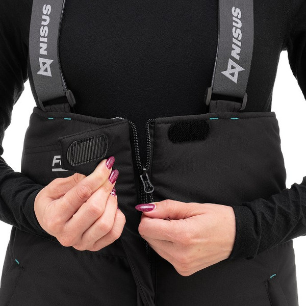 Изображение товара Костюм для охоты и рыбалки Nisus Зимний Mira 10/10 К Шелтер до -40С / T-M-2XL-52-170-G (2XL, Aqua Green/Black)