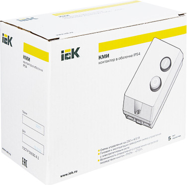 Изображение товара Контактор IEK KKM16-018-380-00