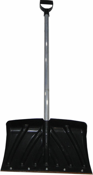 Изображение товара Лопата для уборки снега No Brand Морозко 460x335 Поликарбонатная планка с черенком (черный)
