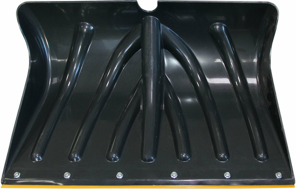 Изображение товара Лопата для уборки снега No Brand Морозко 500x335 Поликарбонатная планка с черенком (черный)