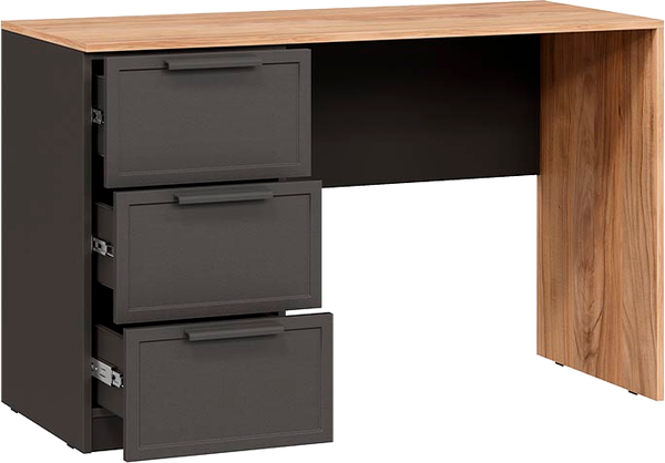 Изображение товара Письменный стол ТриЯ Стелла тип 1 (серый вулкан/фон серый/яблоня беллуно)