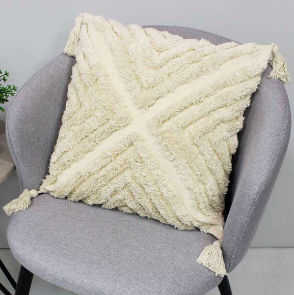 Изображение товара Наволочка декоративная MATEX Tufted / ALEX-001 (бежевый)