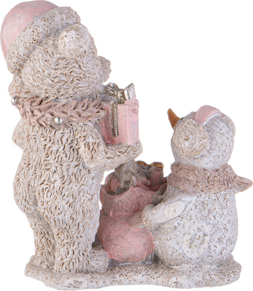 Изображение товара Статуэтка Lefard Мишка и снеговик 162-1277