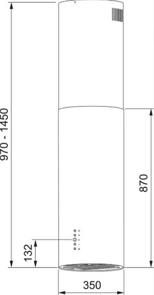 Изображение товара Вытяжка коробчатая Franke Reef 35 WH (335.0706.921)