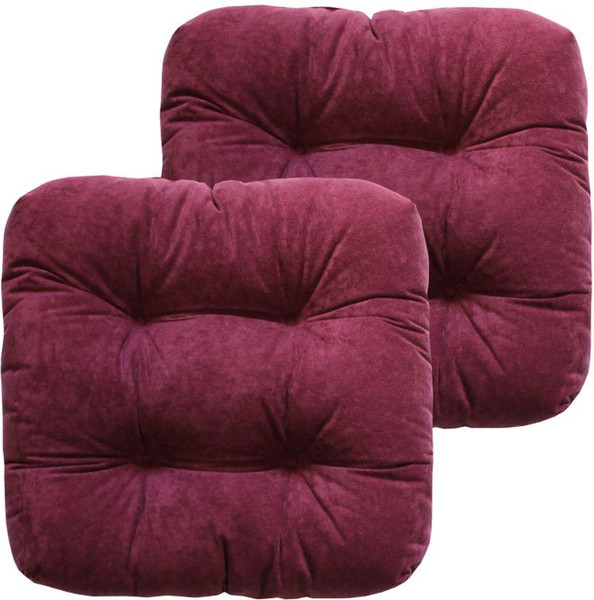 Изображение товара Комплект подушек на стул MATEX Velours / 49-555 (сливовый)