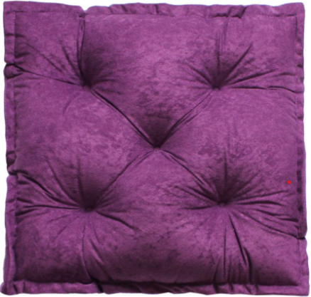 Изображение товара Подушка на стул MATEX Velours 2D / 51-022 (фиолетовый)