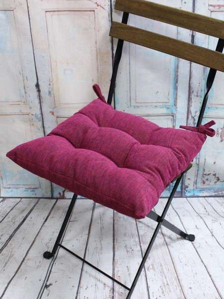 Изображение товара Подушка на стул MATEX Oxo / 52-975 (фуксия)