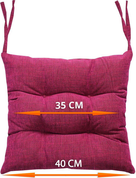 Изображение товара Подушка на стул MATEX Oxo / 52-975 (фуксия)