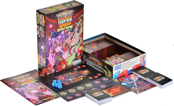 Изображение товара Настольная игра Мир Хобби Эпичные схватки боевых магов  Избиение на Арене хрени / 915948