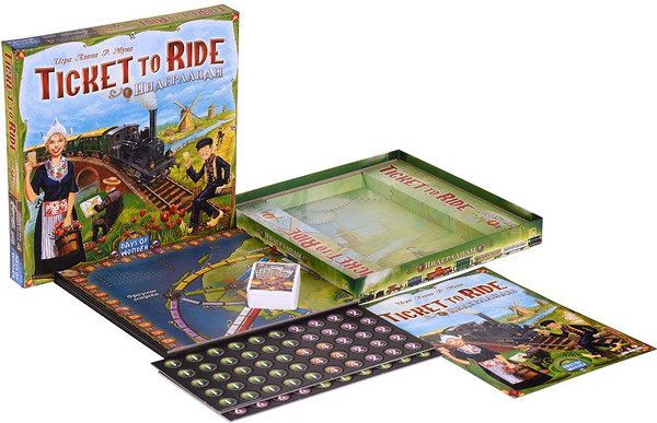 Изображение товара Дополнение к настольной игре Мир Хобби Ticket to Ride. Нидерланды / 915916