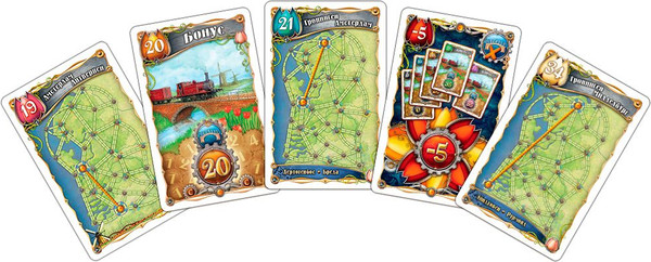 Изображение товара Дополнение к настольной игре Мир Хобби Ticket to Ride. Нидерланды / 915916