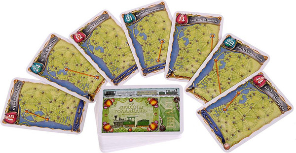 Изображение товара Дополнение к настольной игре Мир Хобби Ticket to Ride. Нидерланды / 915916