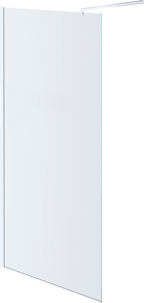 Изображение товара Душевая стенка Aquatek 120x200 / AQ WIW 12020CH (хром/стекло прозрачное)