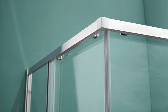 Изображение товара Душевой уголок Aquatek 80x80 / AQ ARI KV 08020CH (хром/прозрачное стекло)