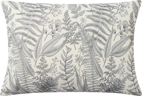 Изображение товара Подушка декоративная Этель Листва / 10766719 (серый)