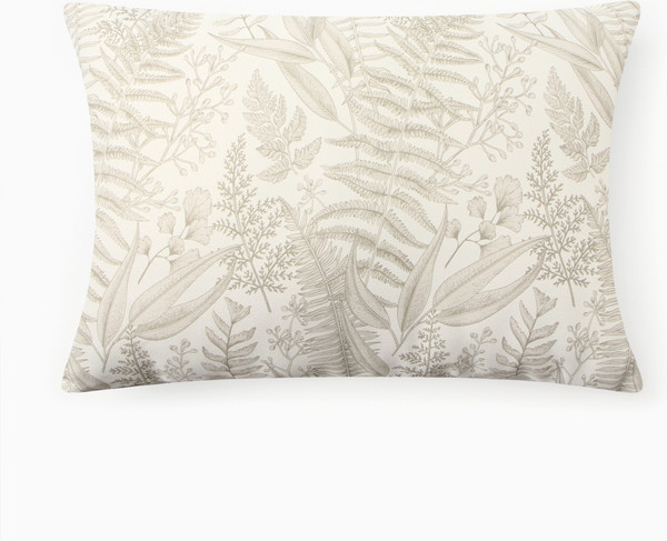 Изображение товара Подушка декоративная Этель Листва / 10766722 (бежевый)