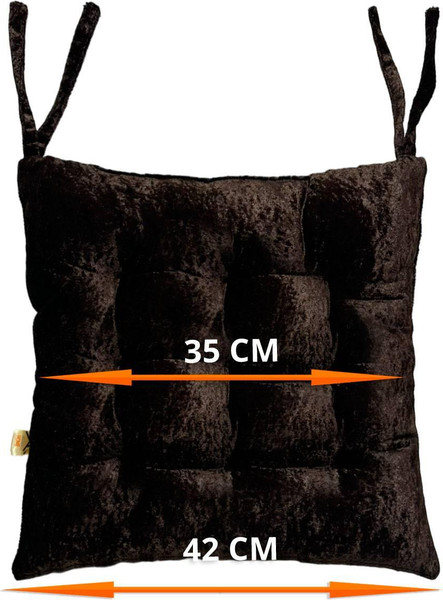 Изображение товара Подушка на стул MATEX Haga / 53-460 (шоколадный)