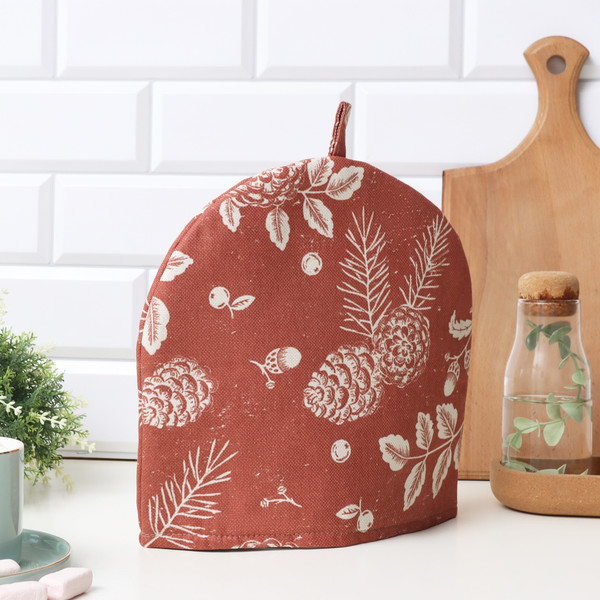 Изображение товара Грелка для чайника Этель New Year's plants / 10658886