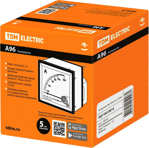 Изображение товара Амперметр TDM SQ1102-0014