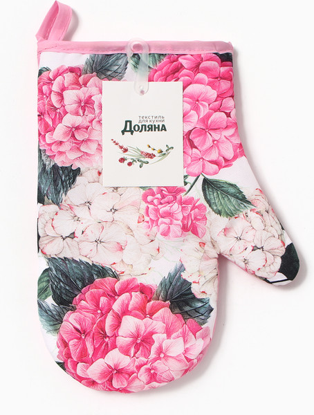 Изображение товара Рукавица-прихватка Доляна Гортензия / 10425118