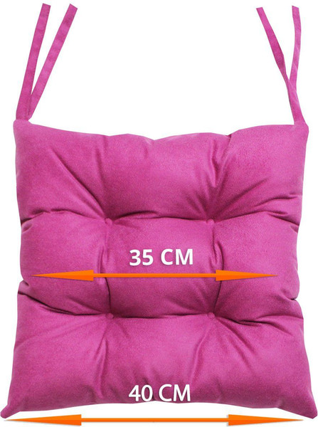Изображение товара Комплект подушек на стул MATEX Aria / 59-967 (фуксия, 2шт)