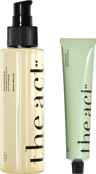 Изображение товара Набор косметики для лица The Act Гидрофильное масло 110мл + Крем для лица с витамином С 65мл